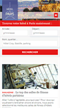 Mobile Screenshot of hotelaparis.com